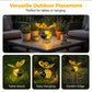 ⏰🔥LIMITED TIME 50% OFF!🔥50K+ SOLD! Hanging Solar Bee Light – Warm Amber Glow, Flicker-Free, Perfect for Garden Parties, Camping, or Kids’ Rooms – Spread Joy Day and Night 🌞🌜