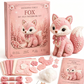 📢📢50% OFF !! ⏰Pink Enchanted Forest DIY Felt Patchwork Kit