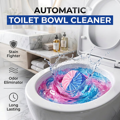 ✨2026 Hot Sale💥Automatic Toilet Bowl Cleaner Tablets for Stain and Odor Removal