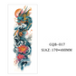 Large Full Sleeve Temporary Tattoos