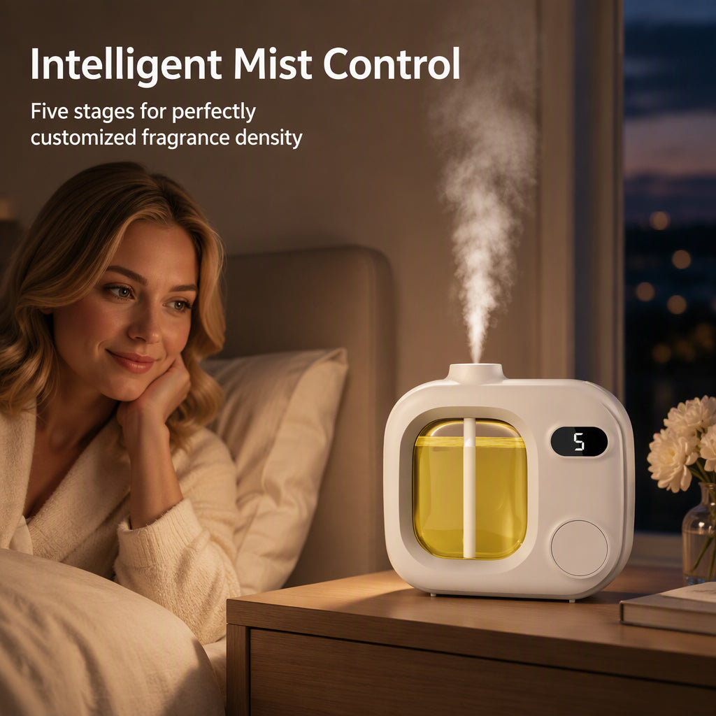 💗LAST DAY SALE 60% OFF⚡50K+ SOLD💕Smart LED Aroma Diffuser with Mist ControlSmart LED Aroma Diffuser with Mist Control