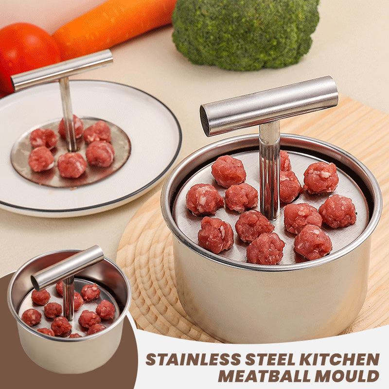 🥳HOT SALE🥳💞10K+ SOLD! 🍲 Stainless Steel Meatball Mould – Perfect Meatballs Made Easy 🍳