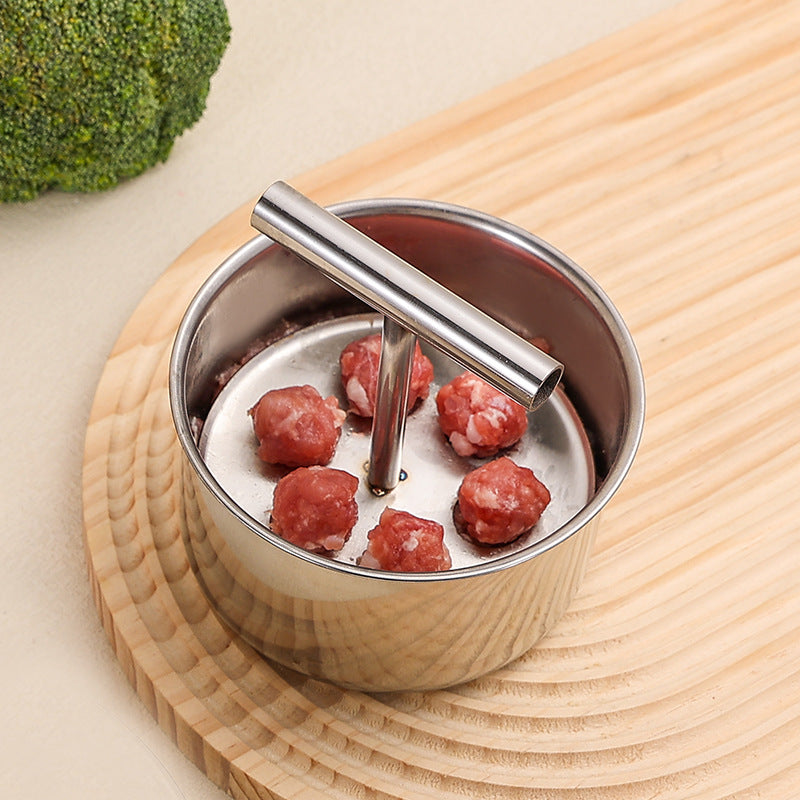 🥳HOT SALE🥳💞10K+ SOLD! 🍲 Stainless Steel Meatball Mould – Perfect Meatballs Made Easy 🍳