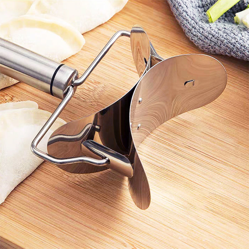 🥳2026 HOT SALE 50% OFF! 🥳💞50K+ SOLD! Stainless Steel Dumpling Wrapper Cutter