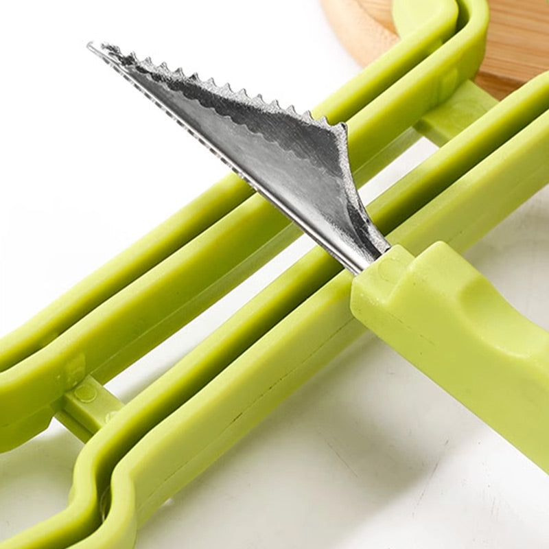 🐕2026 HOT SALE🥳💞50K+ SOLD! 🛡️3-in-1 Stainless Steel Melon Baller Scoop Tool Kit